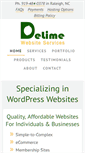 Mobile Screenshot of delimewebsiteservices.com